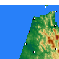 Nearby Forecast Locations - Asilah - Map