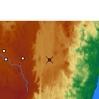 Nearby Forecast Locations - Moramanga - Map