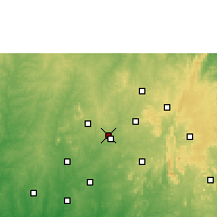 Nearby Forecast Locations - Ilobu - Map