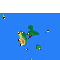 Nearby Forecast Locations - Le Gosier - Map