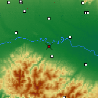 Nearby Forecast Locations - Piacenza - Map