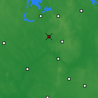 Nearby Forecast Locations - Kolno - Map