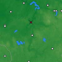 Nearby Forecast Locations - Birštonas - Map