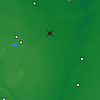 Nearby Forecast Locations - Pakruojis - Map