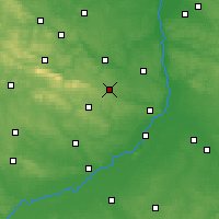 Nearby Forecast Locations - Opatów - Map