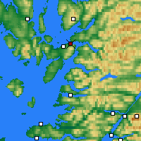 Nearby Forecast Locations - Kyle of Lochalsh - Map