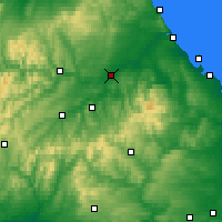 Nearby Forecast Locations - Kelso - Map