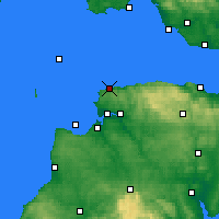 Nearby Forecast Locations - Ilfracombe - Map