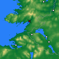 Nearby Forecast Locations - Donegal - Map