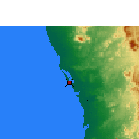 Nearby Forecast Locations - Rabigh - Map