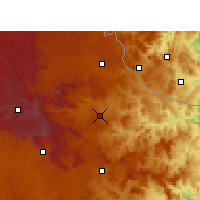 Nearby Forecast Locations - Dumbe - Map