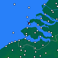 Nearby Forecast Locations - Renesse - Map