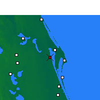 Nearby Forecast Locations - Titusville - Map