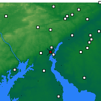 Nearby Forecast Locations - Wilmington - Map