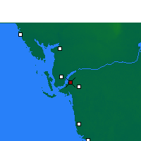 Nearby Forecast Locations - Page Park - Map