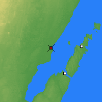 Nearby Forecast Locations - Menominee - Map