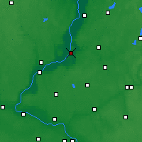 Nearby Forecast Locations - Grudziądz - Map