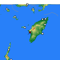 Nearby Forecast Locations - Monolithos - Map