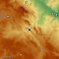 Nearby Forecast Locations - Calatayud - Map