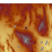 Nearby Forecast Locations - Indian Springs - Map