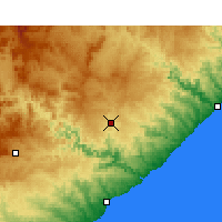 Nearby Forecast Locations - Butterworth - Map