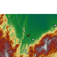 Nearby Forecast Locations - Puerto Santander - Map