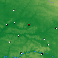 Nearby Forecast Locations - Laon - Map