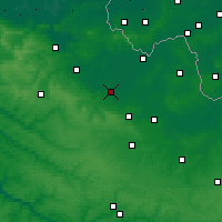 Nearby Forecast Locations - Béthune - Map