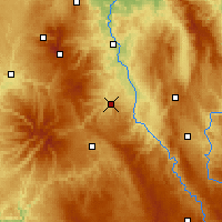 Nearby Forecast Locations - Massiac - Map