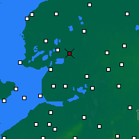 Nearby Forecast Locations - Heerenveen - Map