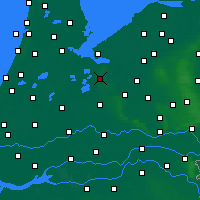 Nearby Forecast Locations - Hilversum - Map