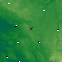 Nearby Forecast Locations - Lezay - Map