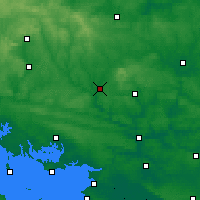 Nearby Forecast Locations - Ploërmel - Map