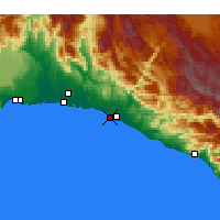 Nearby Forecast Locations - Side - Map