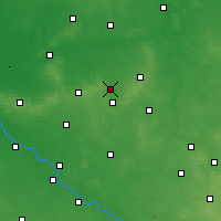Nearby Forecast Locations - Rybin - Map