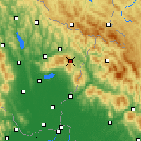 Nearby Forecast Locations - Strihovce - Map