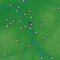 Nearby Forecast Locations - Józefów - Map