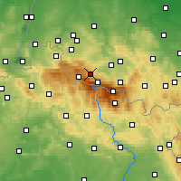 Nearby Forecast Locations - Szklarska Poręba - Map