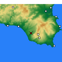 Nearby Forecast Locations - Vittoria - Map