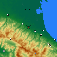 Nearby Forecast Locations - Faenza - Map