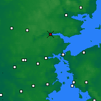 Nearby Forecast Locations - Vejle - Map