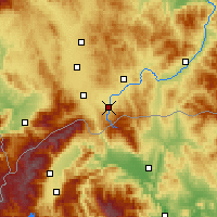 Nearby Forecast Locations - Viti - Map