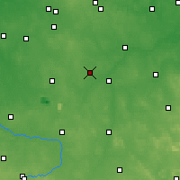 Nearby Forecast Locations - Piotrków Trybunalski - Map