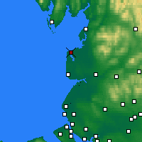 Nearby Forecast Locations - Fleetwood - Map