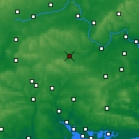 Nearby Forecast Locations - Newbury - Map