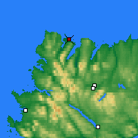 Nearby Forecast Locations - Durness - Map