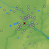 Nearby Forecast Locations - St. Louis Park - Map