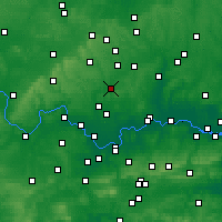 Nearby Forecast Locations - Watford - Map