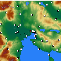 Nearby Forecast Locations - Stavroupoli - Map