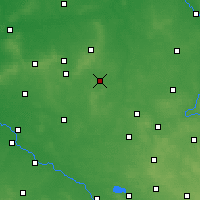 Nearby Forecast Locations - Kępno - Map